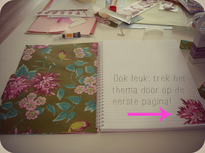 Schrijfblok pimpen