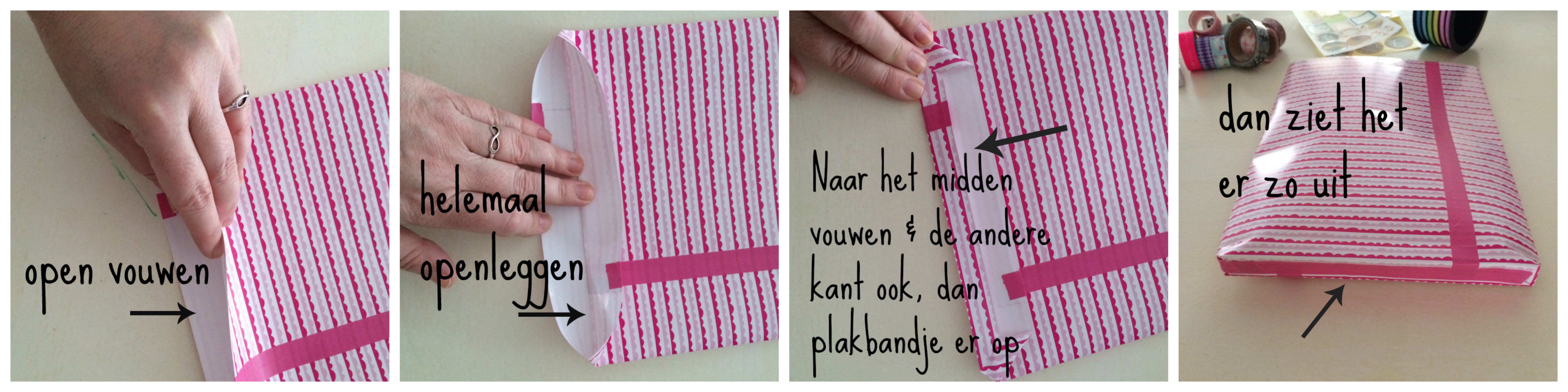 DIY Creatief cadeautjes inpakken 