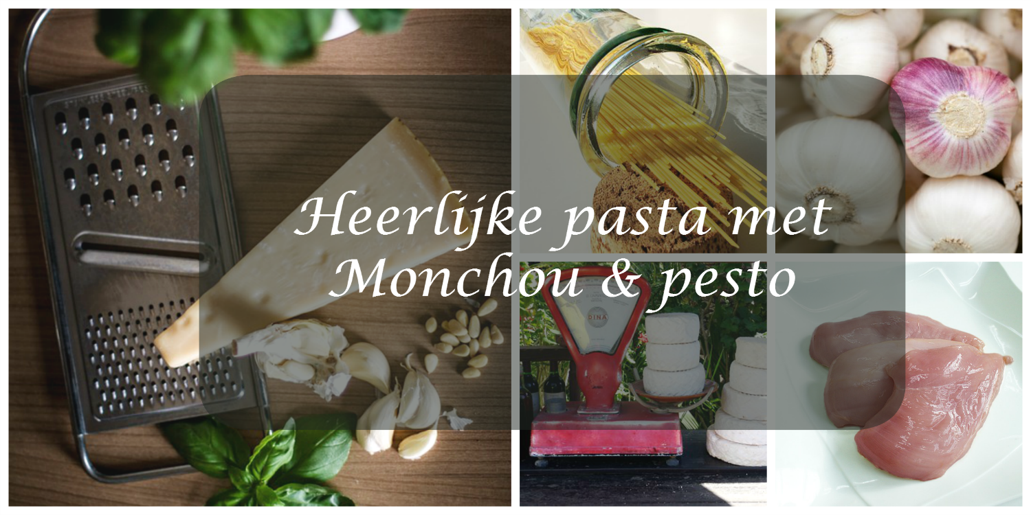 Pasta met Monchou en pesto