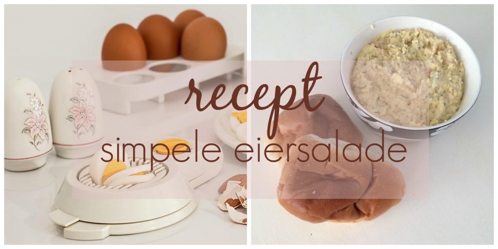 recept simpele eiersalade