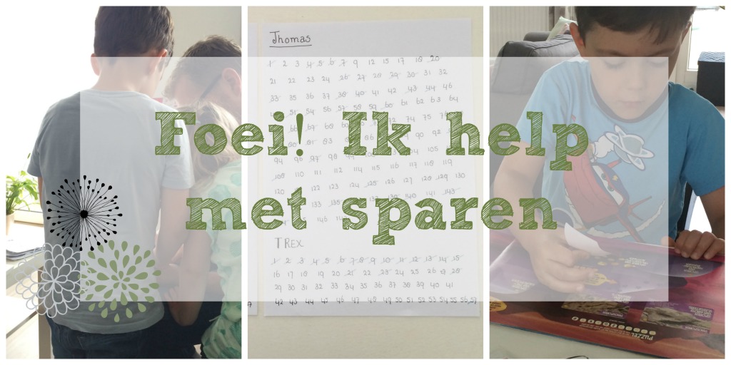 Foei! Ik help met sparen