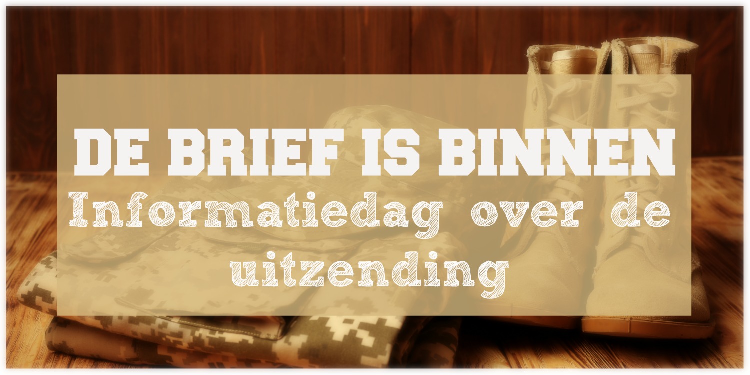 Informatiedag over de uitzending