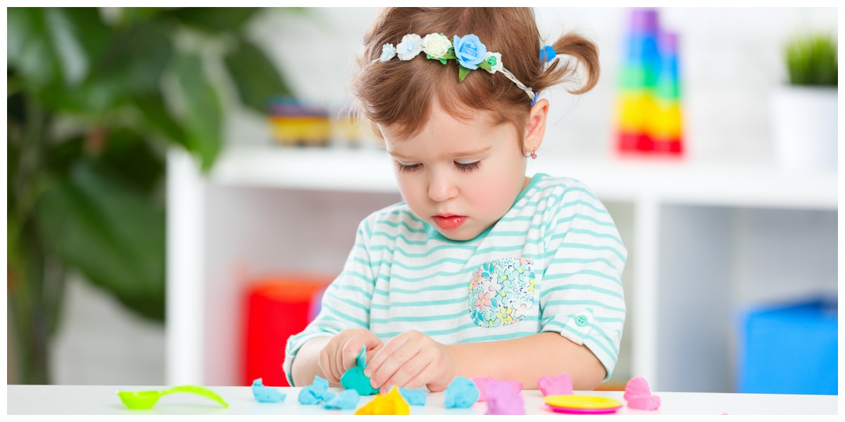 Play Doh Kleuren en vormen