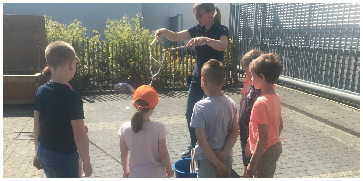 Kinderfeestje in het DOE MUSEUM