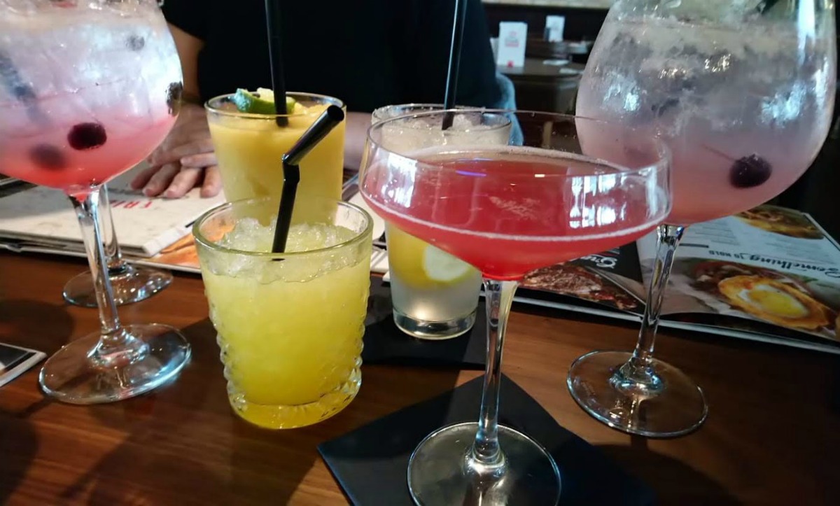 Cocktails at TGI Fridays in Utrecht