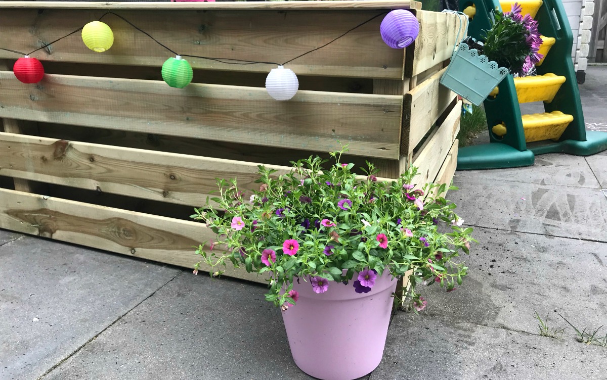 Mini tuinmetamorfose