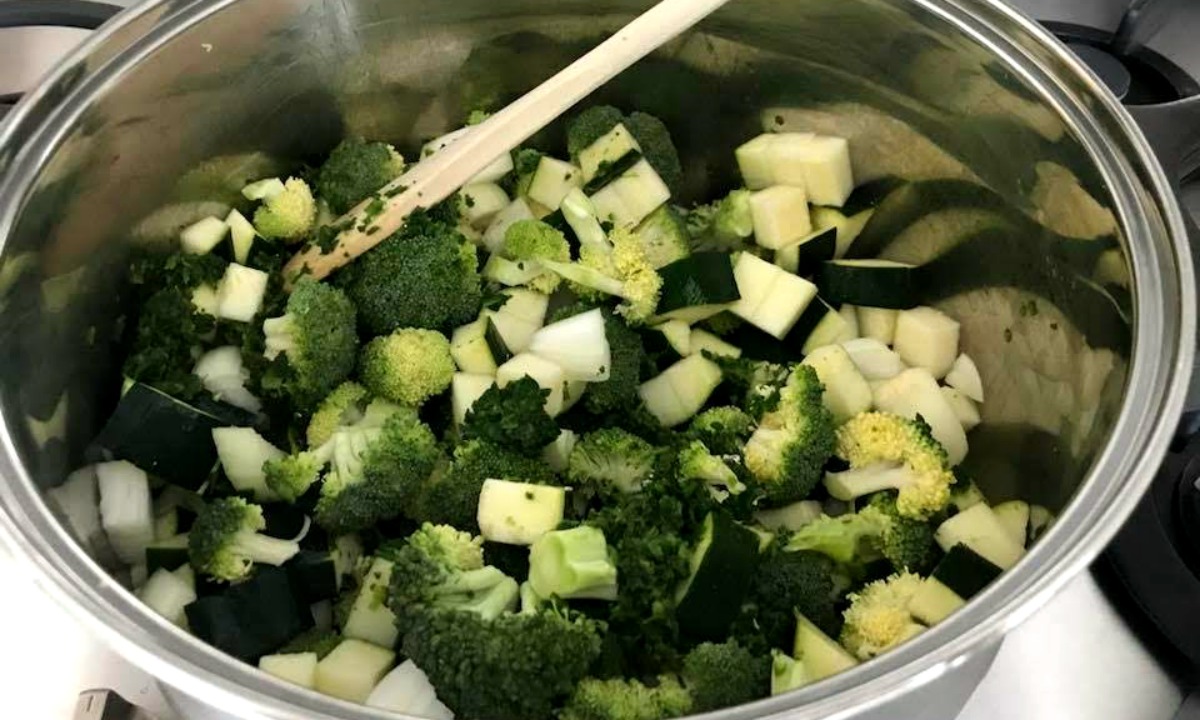 Broccoli Courgette soep