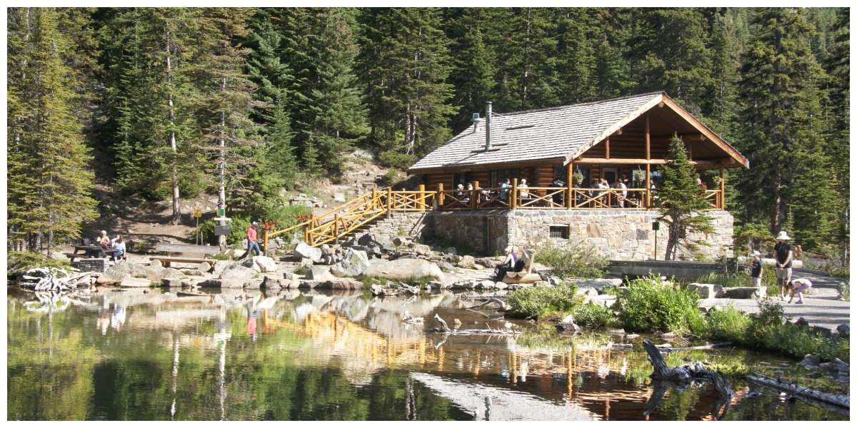 Rondreis door Canada Lake Agnes Tea House