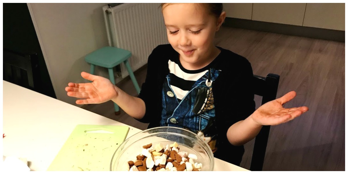 Pepernoten Rocky Road, Rocky Road met schuimpjes