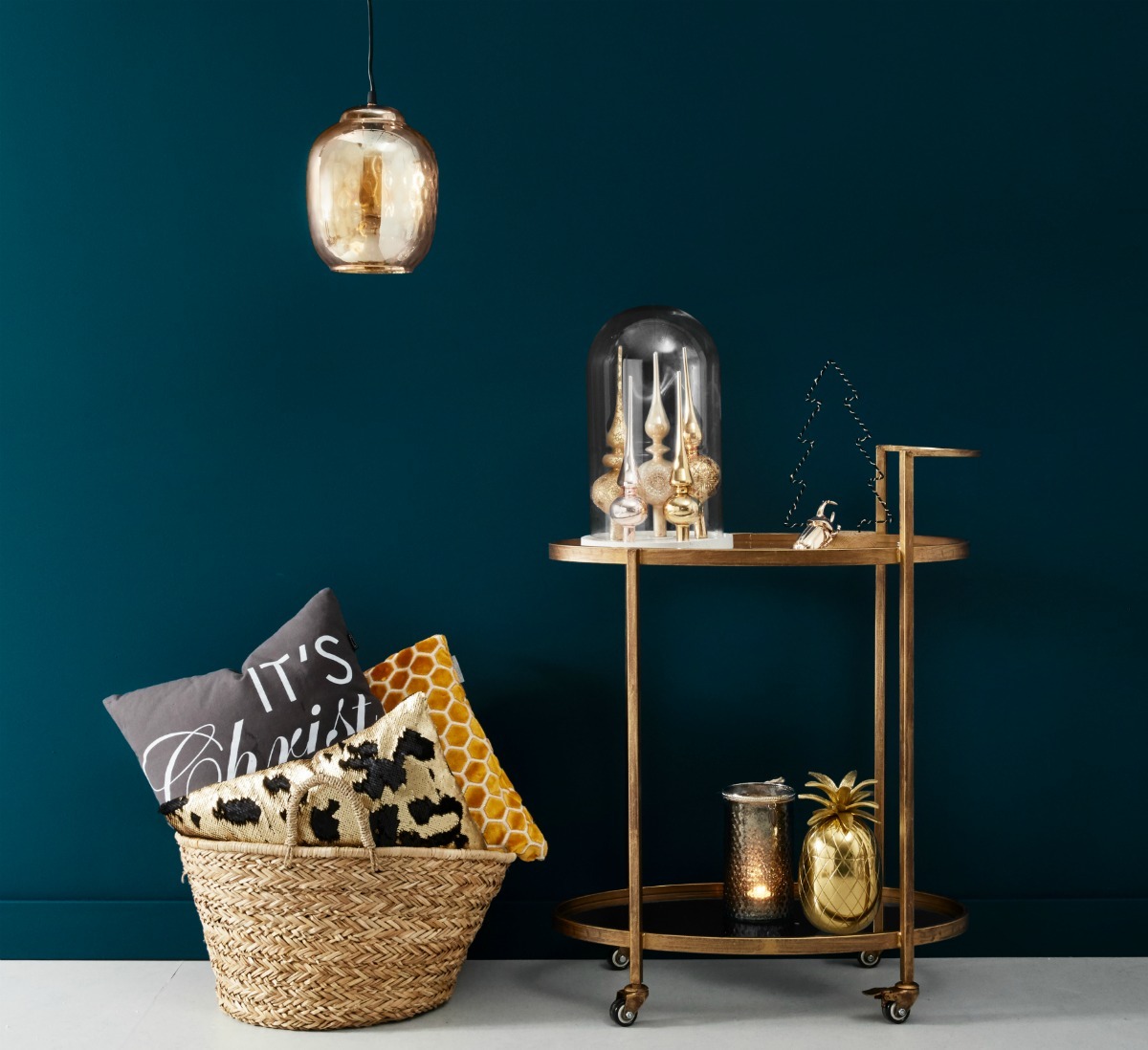 gouden kerst decoratie kerstrends 2018