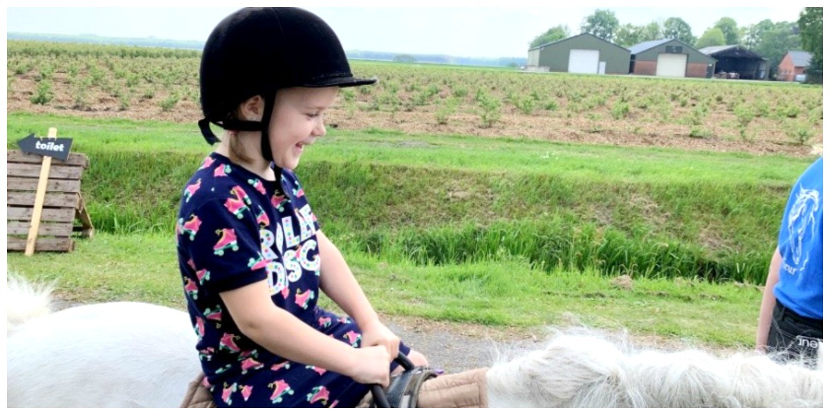 ponyrijden boerderijfair