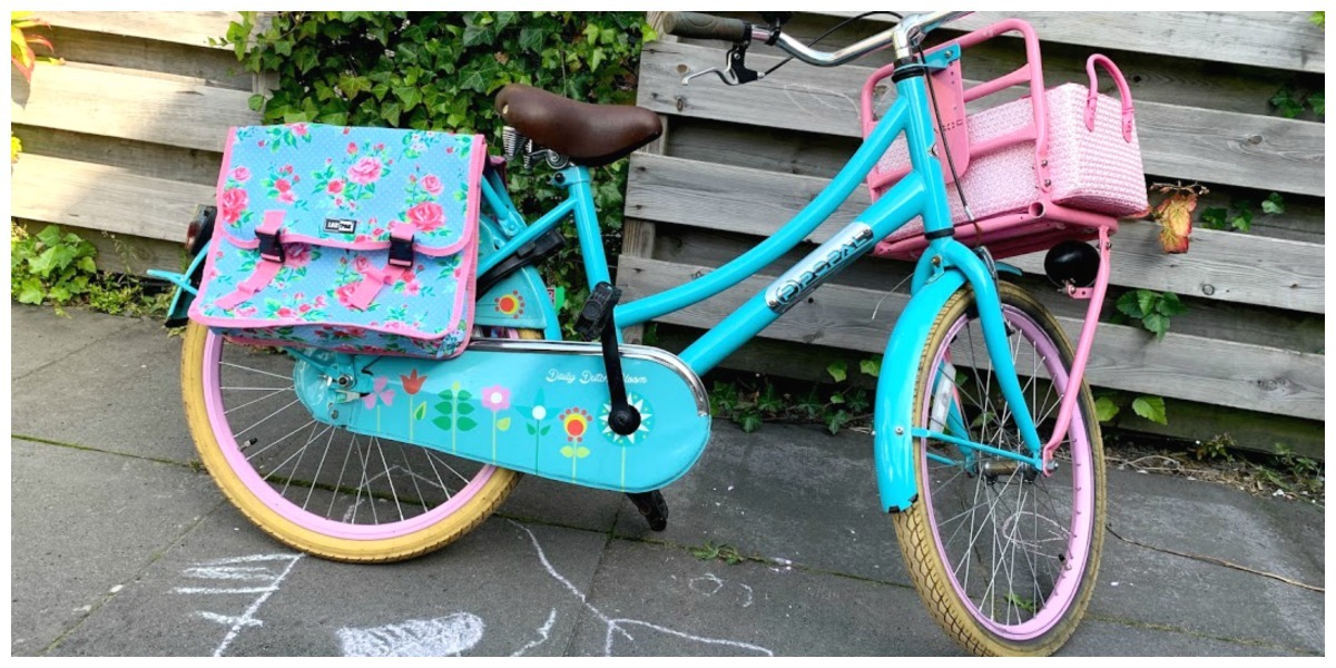 Cadeautjes voor een meisje van zeven, fietstassen voor kinderfiets