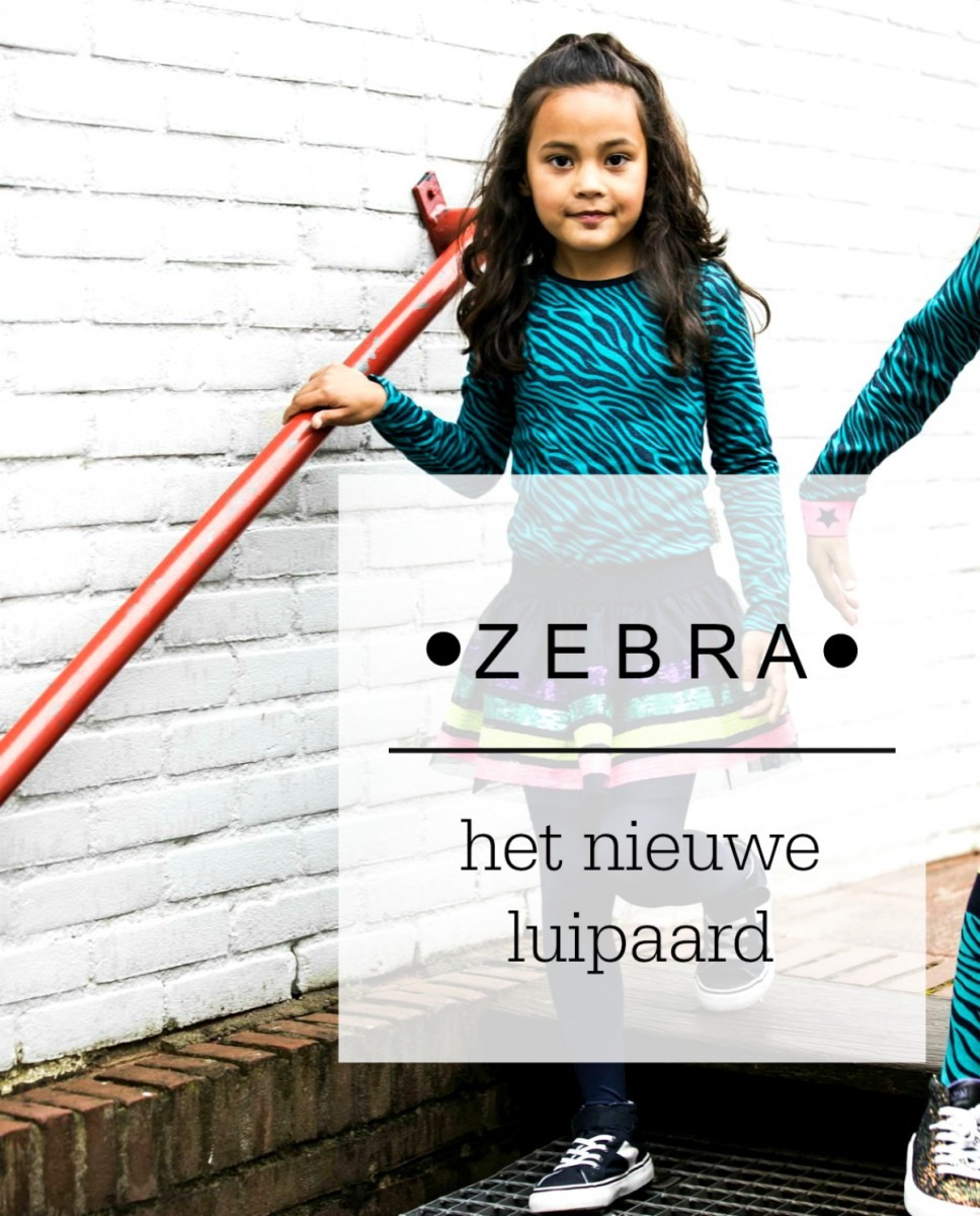 ZEBRA IS HET NIEUWE LUIPAARD