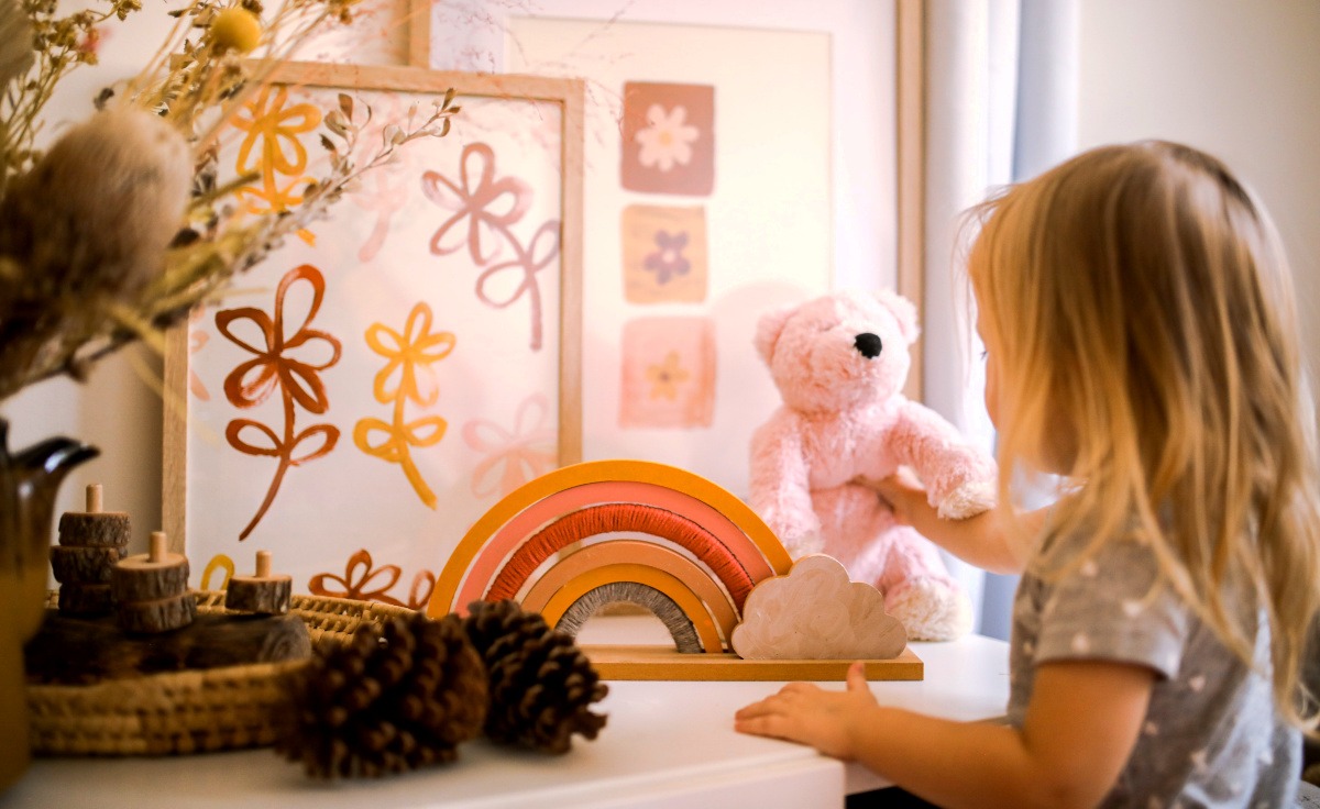 Kasten en opbergruimte op de kinderkamer