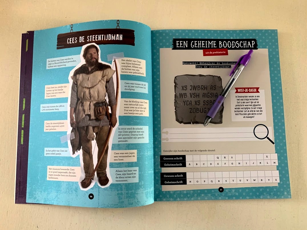  steentijd schatgraven geschiedenis doe boek