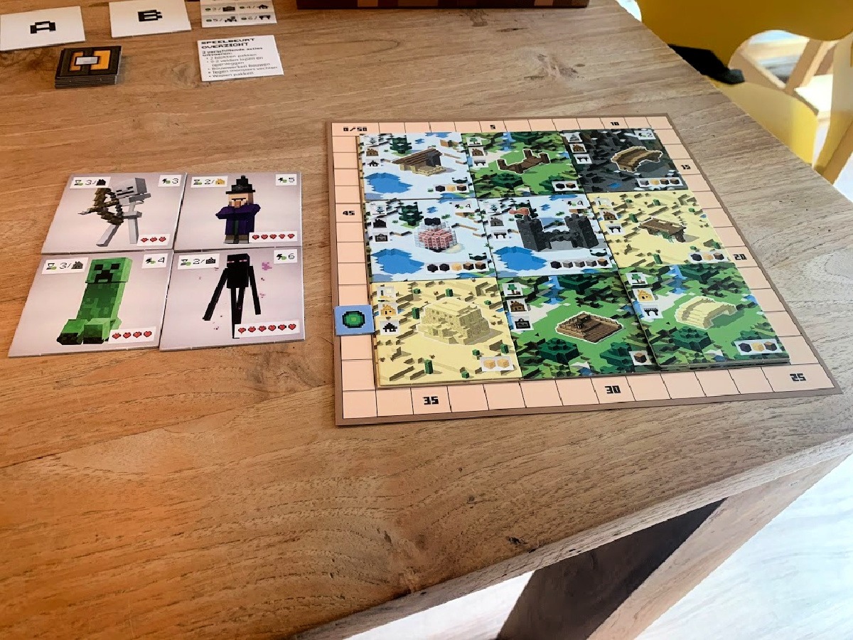  bordspel minecraft puntentelling