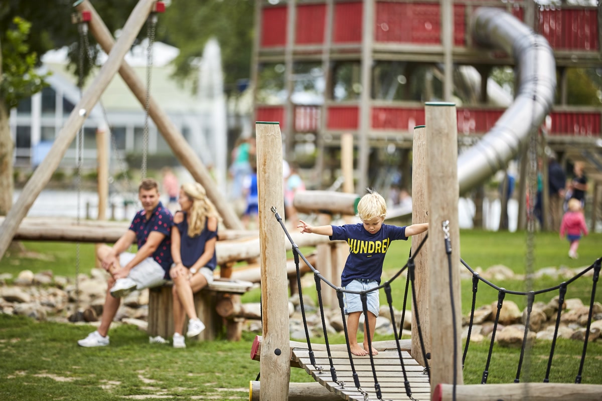  waterspeeltuin, ouders rust