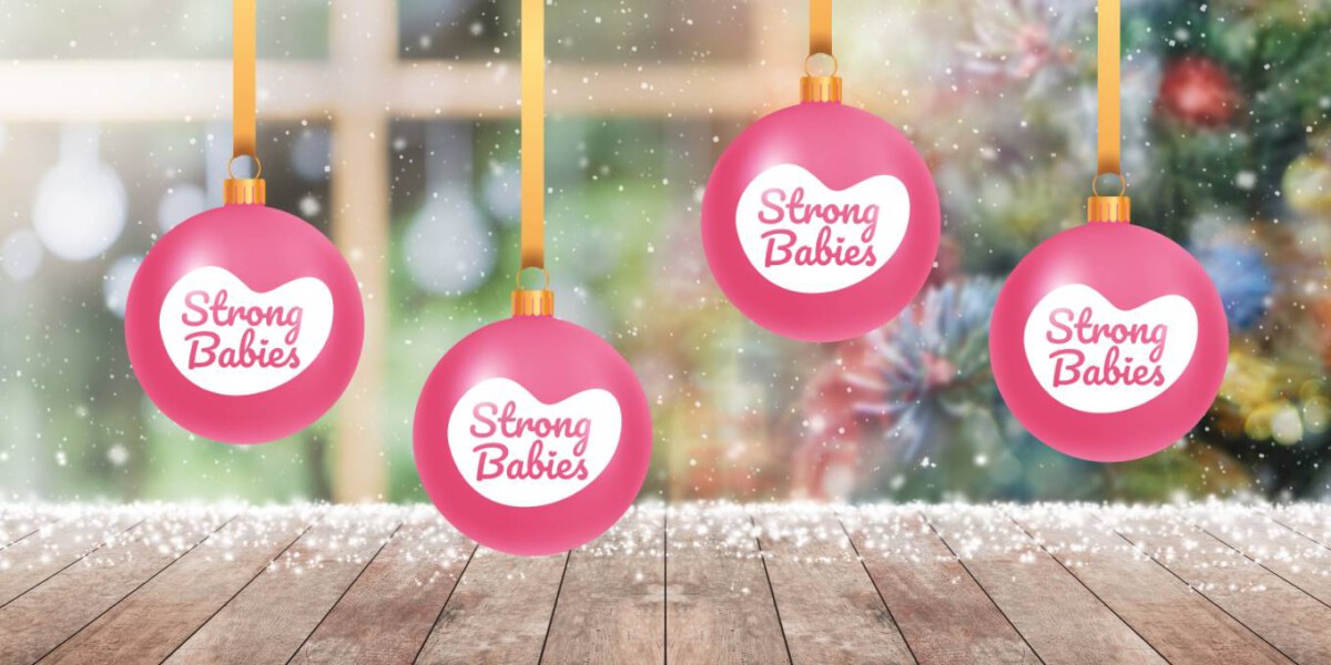 Strong Babies online Kerstballenactie