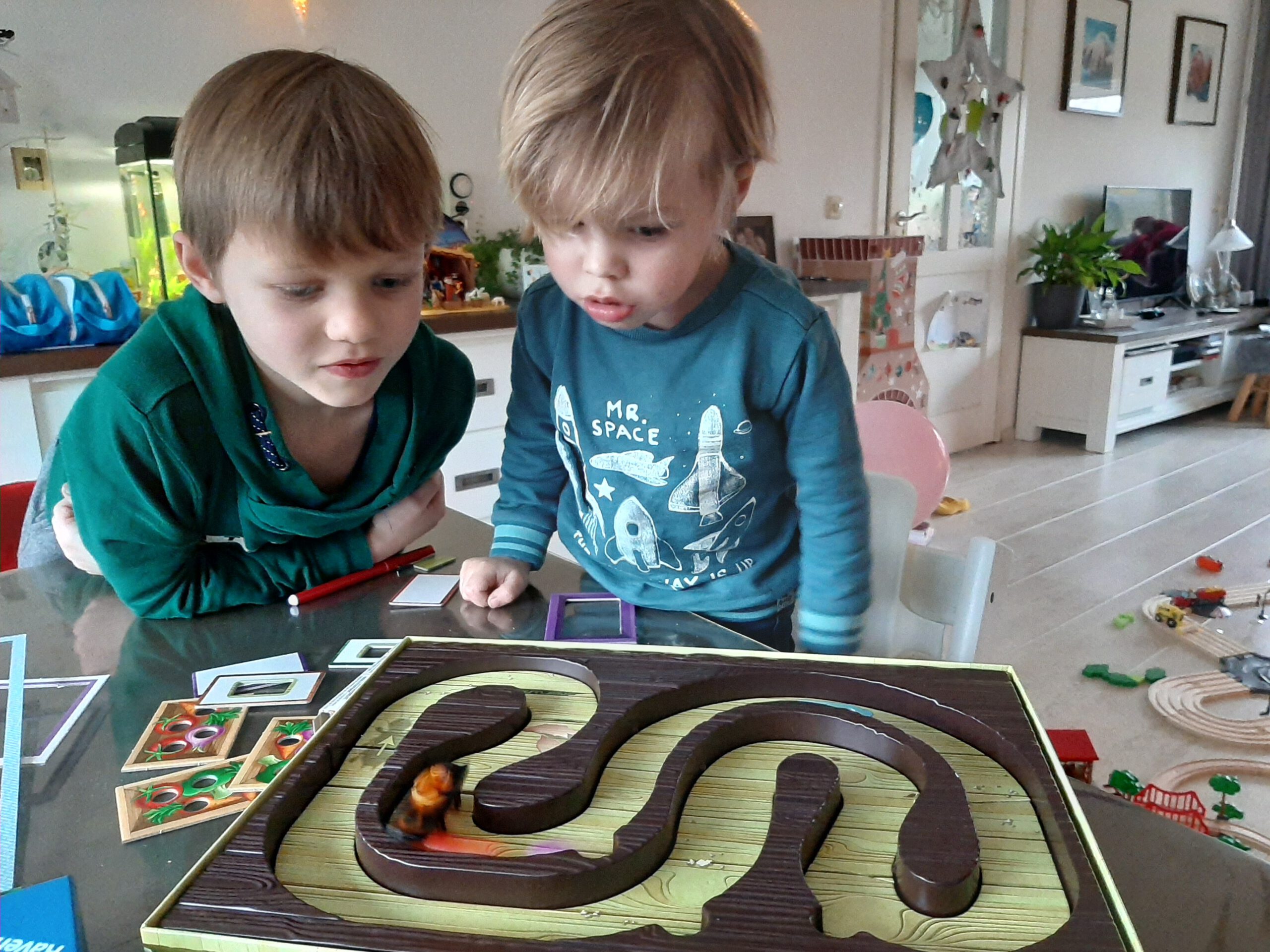 Uitdagend bordspel voor peuters