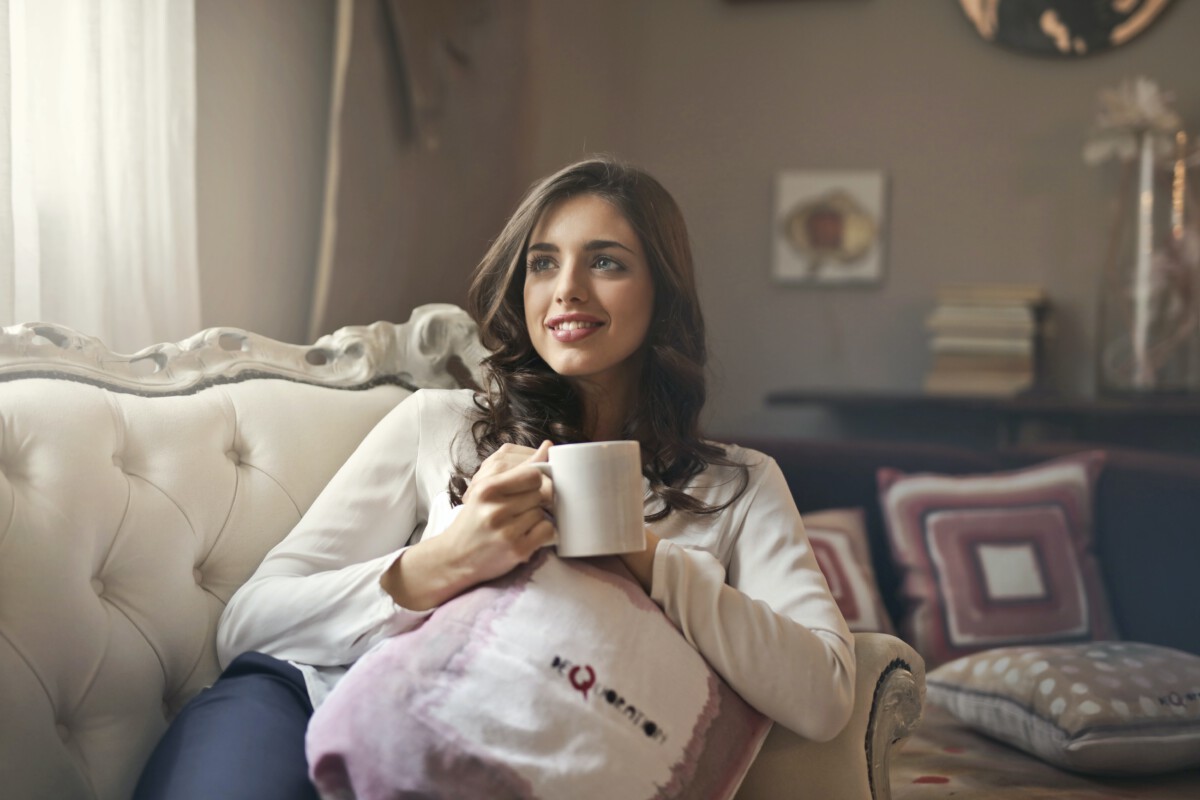 Even zitten met een kopje koffie