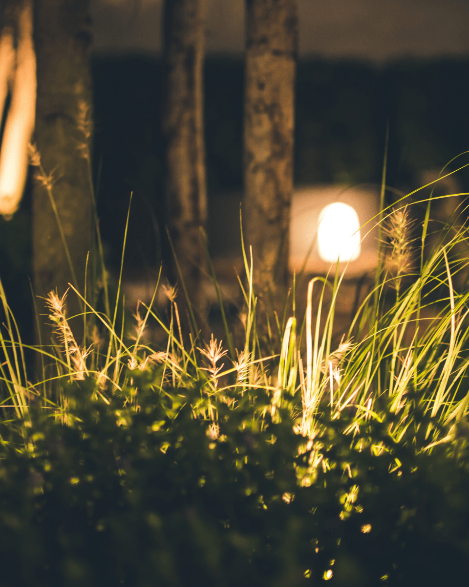 Goede verlichting van de tuin