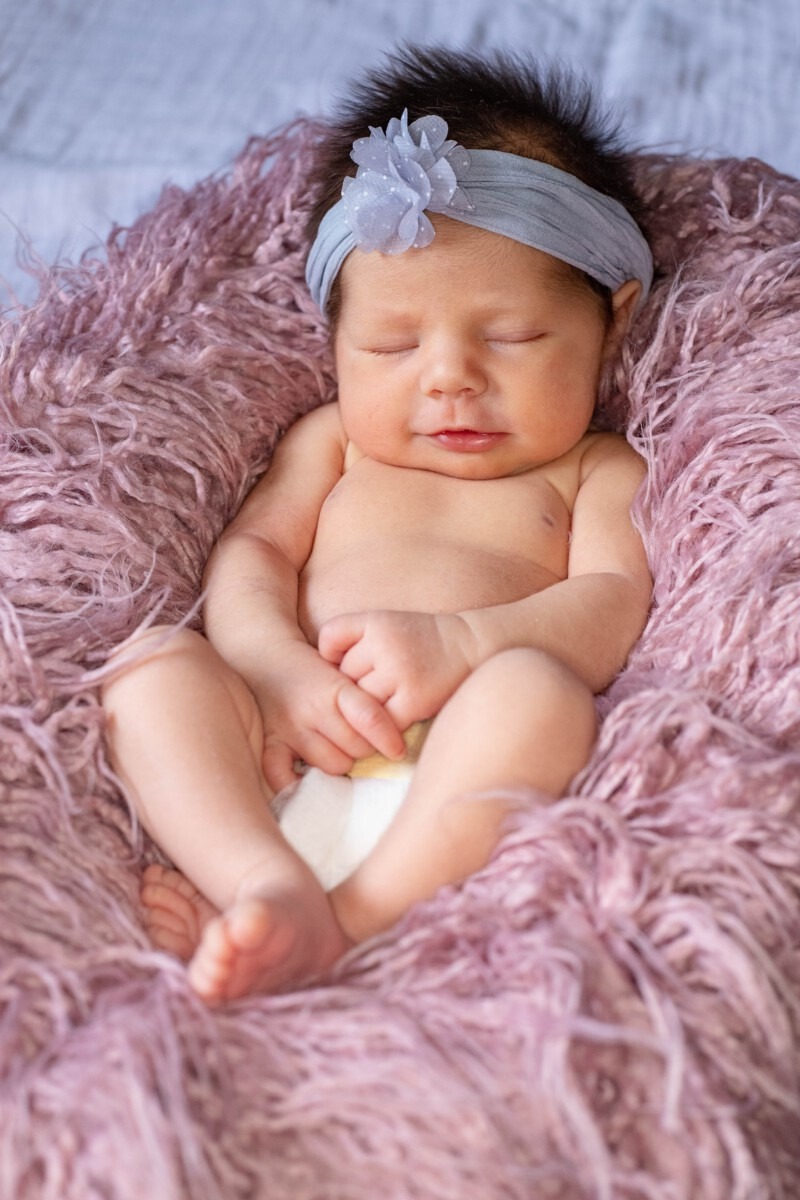 newborn fotoshoot geboortekaartje