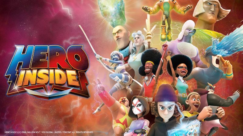 Hero Inside - gloednieuwe serie Cartoonnetwork