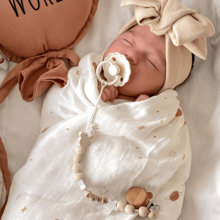 Rustige opvoeding met beige