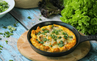 Frittata uit de pan zonder oven