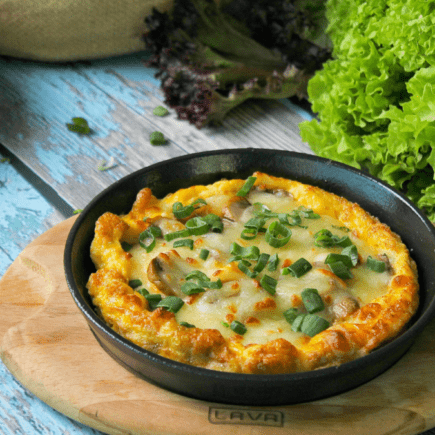 Frittata uit de pan zonder oven