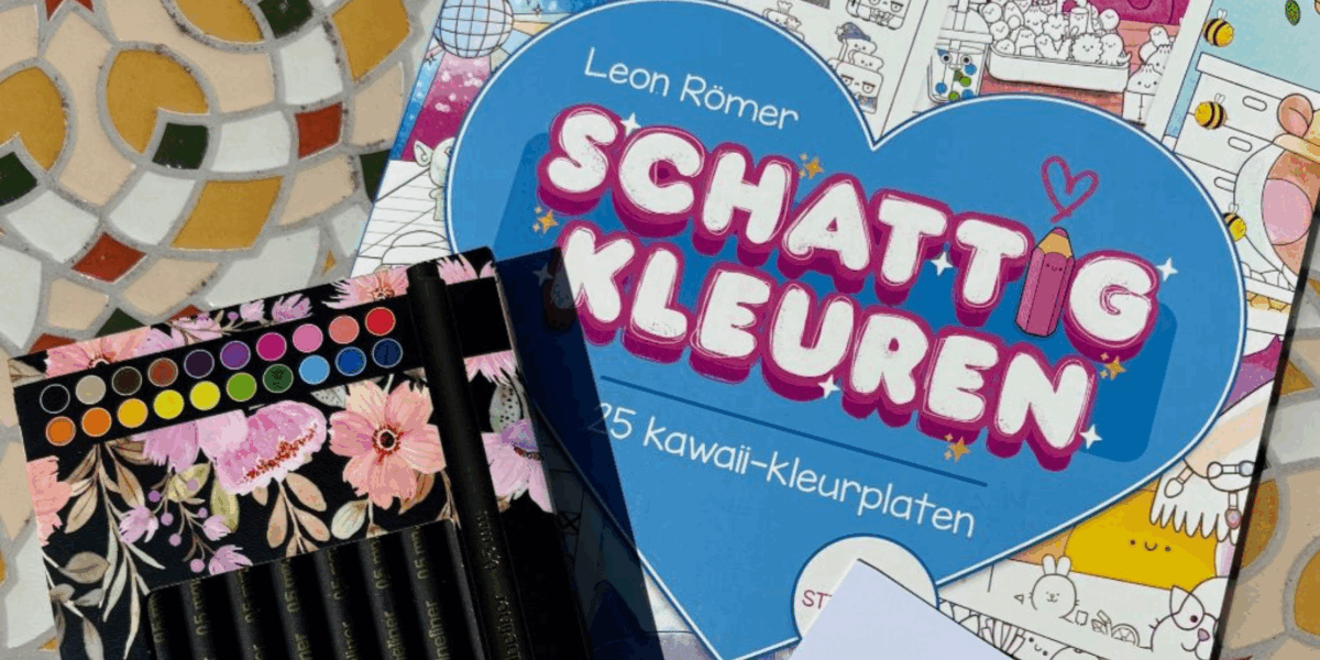 Schattig kleuren van Leon Römer