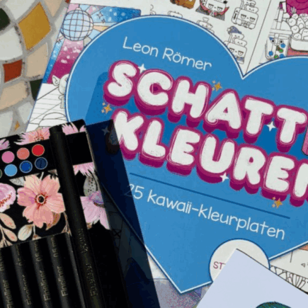 Schattig kleuren van Leon Römer