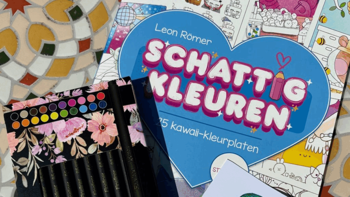 Schattig kleuren van Leon Römer