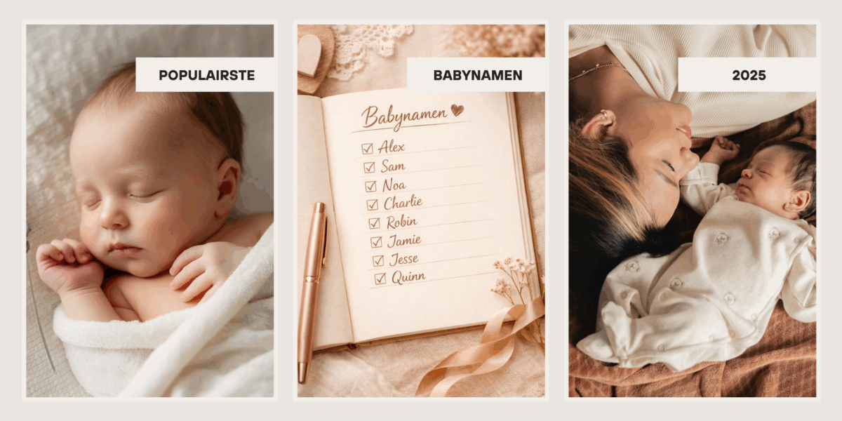 Ontdek de populairste babynamen van 2025 in Nederland, trends per provincie, genderneutrale namen en inspiratie voor aanstaande ouders.