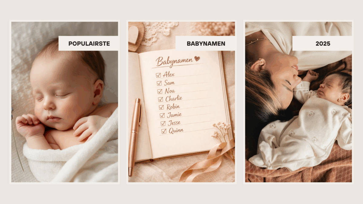 Ontdek de populairste babynamen van 2025 in Nederland, trends per provincie, genderneutrale namen en inspiratie voor aanstaande ouders.