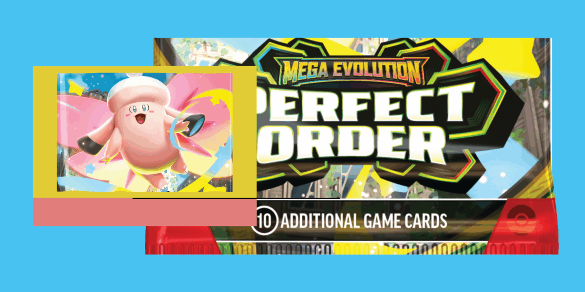 Mega Evolution — Perfect Order: nieuwe uitbreiding Pokémon Trading Card Game