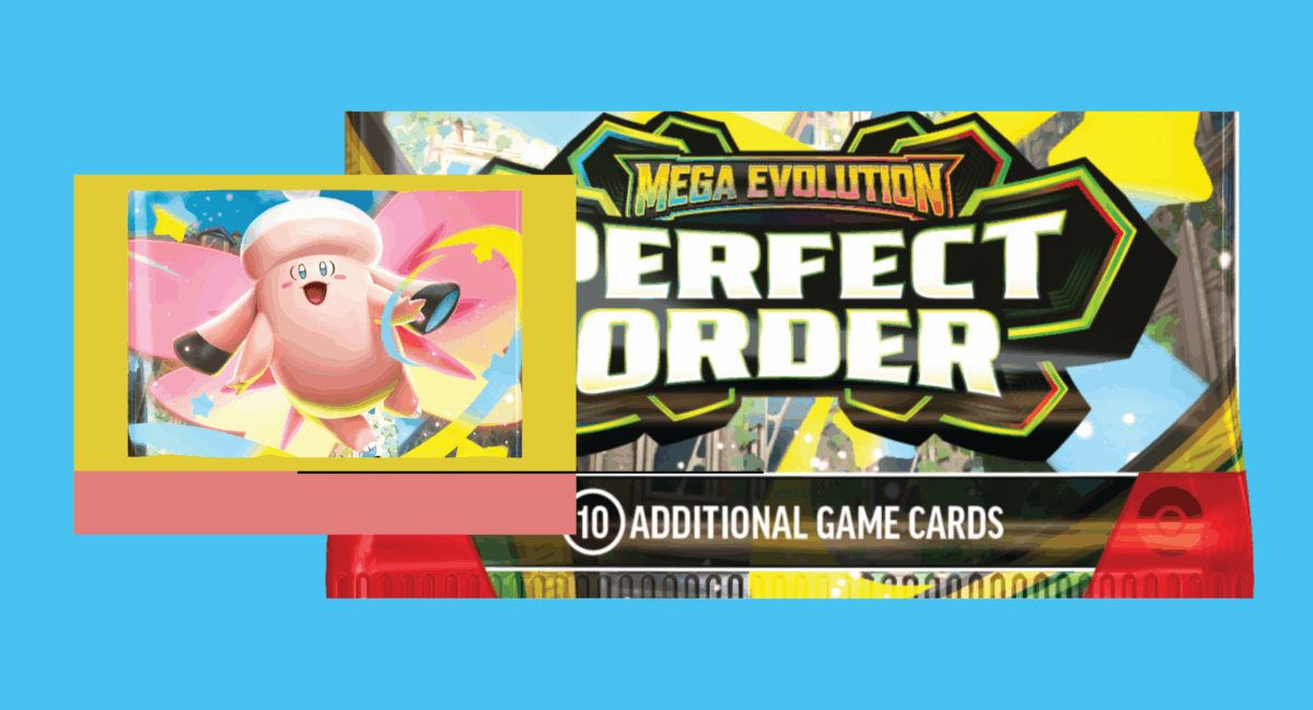 Mega Evolution — Perfect Order: nieuwe uitbreiding Pokémon Trading Card Game