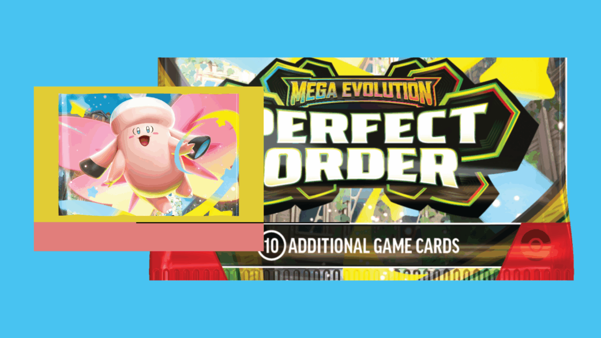 Mega Evolution — Perfect Order: nieuwe uitbreiding Pokémon Trading Card Game