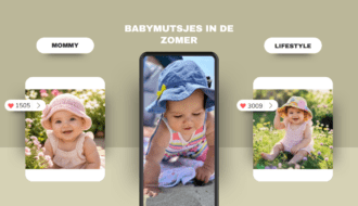 Baby mutsje in de zomer