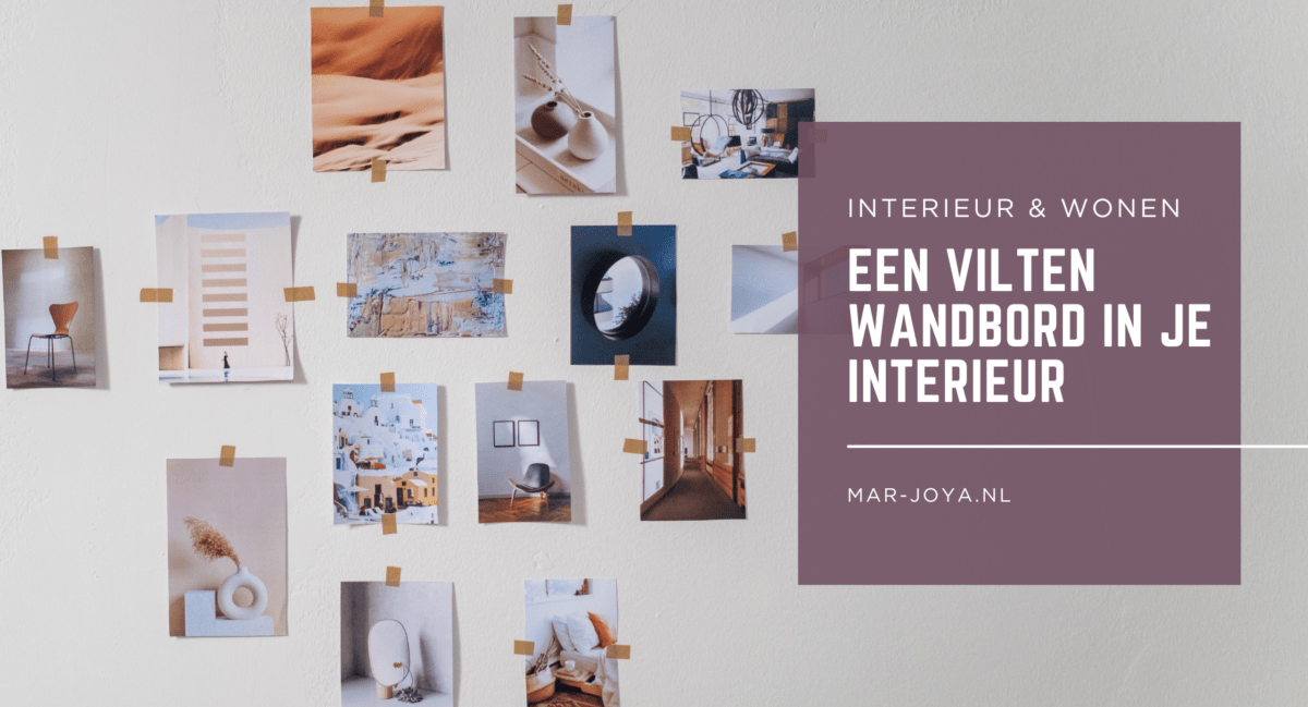 Vilten wandbord in je interieur waarom je dit overal wilt hebben