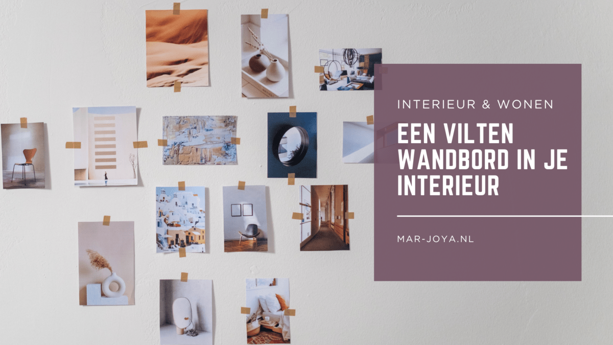 Vilten wandbord in je interieur waarom je dit overal wilt hebben